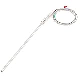 uxcell 熱電対 メタルフォークターミナル フレキシブルスプリングセクション スペシャル用 1個入り