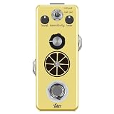 ISET コンプレッサー ギター ペダル アナログ レモン コンプレス エフェクト エレキ ギター ベース トゥルー バイパス用(Compressor)