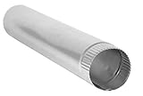 Dundas Jafine 849-1731-7777 P4E Aluminum Pipe Vent Length 4" x 24" [並行輸入品]