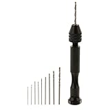 Homyl 宝石店適用　ハンド　ツイストドリル　　スライド　ドリル　スパイラルツール　ドリル付き　0.5-2.0ミリメートル