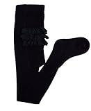 RuffleButts SOCKSHOSIERY ベビー・ガールズ カラー: ブラック