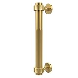 Allied真鍮402 g-pb 8インチセンターにセンタードアプル、光沢真鍮