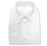 ASHBERRY （アッシュベリー） 形態安定Yシャツ・女子長袖スクールシャツ/カッターシャツ/ワイシャツ/女子ブラウス/ 140cm(11600)