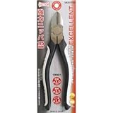 (業務用10個セット) ビクター EX強力ニッパー（プロ向け） VKN175B 175mm ホワイト＆ブラック 日本製