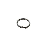 KN77674 ニッケルWリング 0．8X8mm 【50個入】