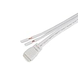 WAC照明led-tc-ext-144 Invisiled 24 Vテープライトコネクタ、ホワイト