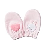 妖精の森 ガーゼミトン 動物モチーフ  ピンク  ウサギ YG-326