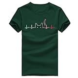 [Doerwye] 父の日プレゼント Tシャツ メンズ 半袖 tシャツ 大きいサイズ ファッション シャツ 猫柄