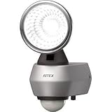 ムサシ:ライテックス 10W LEDセンサーライト LED-AC1010 型式:LED-AC1010