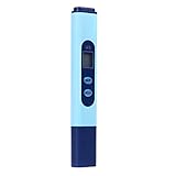KKmoon デジタルLCD EC導電率計 水質テスター ペン型 0-9999μS/ cm ブルー【並行輸入品】