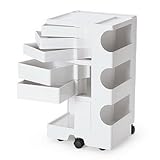 ボビーワゴン 3段5トレイ ホワイト