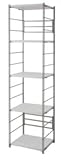 頑丈棚オープンラック　幅４５高さ１８１ｃｍ　スチールラック (ホワイト)