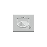 LIXIL メンテナンス部品 住器用部品 キッチン 排水部品 NHGシンク 樹脂排水フタ(半円タイプ)[KKZZZZ425P] *製品色・形状等仕様変更になる場合があります*