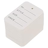 TOYMYTOY 商品タグ 1000ピー グッズぶら下げ タグ 服 タグ 商品 表示タグ