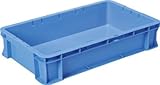 DICプラスチック DA型コンテナDA-23 外寸:W610×D370×H125 青
