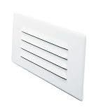 Juno Lighting Group 840-WH Indoor Step Light Louver Trim, White Finish [並行輸入品]