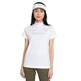 [キャロウェイ] レディース 半袖 モックネックシャツ (ストレッチ性・UVカット) / ゴルフ / C25134202 1030_ホワイト M