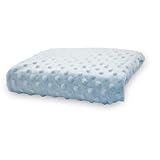 Rumble Tuff Minky Dot Changing Pad Cover, Blue,Compact by Rumble Tuff [並行輸入品]