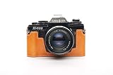 TP Original Minolta X-700 X700 専用 ブルタイプ 本革 ボディケース サンディブラウン