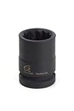 Sunex Tools SU428ZT 3/4 Inch Drive 7/8 Inch 12 Point Thin Wall Impact Socket
