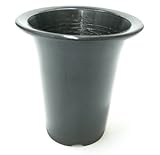 洋蘭プラ鉢 5.5号 10個　黒ラン鉢 プラ鉢 16.5cm 薔薇 苗 深鉢 植木鉢　鉢　バラ　ばら　薔薇　園芸　庭　ガーデニング