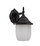 Chloe Lighting CH4551-ORB-OSD1 8.25-Inch Tall Transitional 1-Light Oil Rubbed Bronze Outdoor Wall Sc