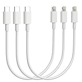 iPhone 充電ケーブル 短い【20cm MFi 認証】タイプc ライトニングケーブル PD対応 急速充電 データ転送 高耐久 断線防止