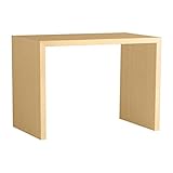 arne ダイニングテーブル テーブル 幅100cm 奥行55cm 高さ72cm デスク 日本製 セミオーダー パソコンデスク 机 おしゃれ 木製 Zero-X 10055D ナチュラル