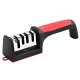 sakurawing 包丁研ぎ器 シャープナー ハサミ研ぎ 砥石 ハサミ ナイフ キッチン 4段