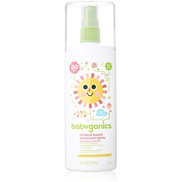 babyganics sunscreen spray 50 spf