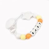 Mamimami Home シリコーン製　おもちゃホルダー 噛がため　おしゃぶりクリップ　お祝い ベビーギフト 1個「BPAフリー」[FDA認可済]