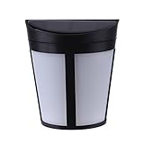 6 LEDソーラー電源ライトセンサー壁ライトガーデンフェンスランプウォームホワイト