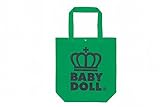 BABYDOLL（ベビードール） 王冠ロゴトートバッグ キッズ レディース Mサイズ/縦型 グリーン