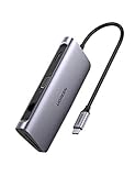 UGREEN 9 in 1 USB C ハブ HDMI 4K VGA SD/TF カードリーダー USB 3.0 ハブ 3ポート ギガビットイーサネット LANアダプター 100W USB-C PD急速充電 Type C HUB変換アダプター USB C ドッキングステーション