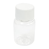 50mLの広口ホワイトクリアプラスチックシリンダー化学ストレージボトル