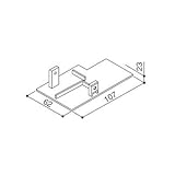 YKKAP メンテナンス部品 桁キャップ (左) (HHK3-3017) [YW]ホワイト