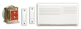 Heath Zenith 102-A Wired Door Chime Contractor Kit with Mixed Push Buttons, White [並行輸入品]