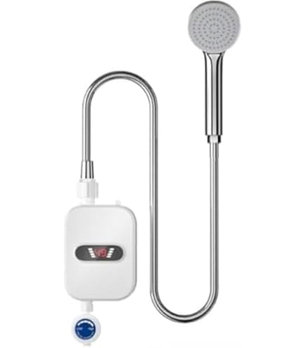 電気温水器 シャワー付きヒーター 温度水温30℃〜60℃温度調節可能 Amazon | 蛇口 インスタント電気温水器 110V/3000W シャワーヘッド付き