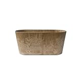 アマブロ アートストーン コンテナ ラウンド [ ブラウン / Sサイズ ] AMABRO ART STONE CONTAINER ROUND