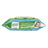 Seventh Generation Baby Wipes with Aloe Vera & Vitamin E, Refill, Unscented 70 Ea by Seventh Generat