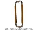 ﾅﾁｭﾗﾙO型 ﾄﾞｱﾊﾝﾄﾞﾙ 450mm ﾗｲﾄｵｰｸ 丸喜金属本社