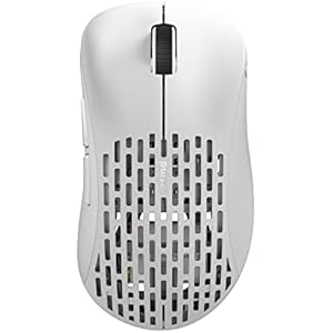 Pulsar Gaming Gears ワイヤレス ゲーミングマウス Xlite V2 Mini Wireless 超軽量 55グラム エルゴノミクス 2.4Ghz 1ms 20000 DPI Optical Sensor PAW3370 国内正規品 (White)