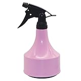 Zhaozheガーデニング スプレーボトル 園芸 霧吹き 家庭菜園 600ml (ピンク)