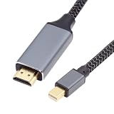chenyang Mini DisplayPort 1.4 ホスト入力 HDMI 2.1 ディスプレイ出力 8K 60hz UHD 4K モニターケーブル 1.8M