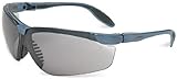 Uvex S3721X Genesis Slim Safety Eyewear, Blue Gray Frame, Gray UV Extreme Anti-Fog Lens by Uvex