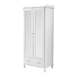 【IKEA/イケア】TYSSEDAL ワードローブ, ホワイト, ミラーガラス