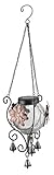 Regal Art & Gift REGAL10683 Solar Lantern Pink Flower