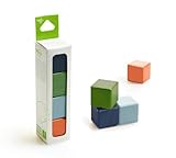 おもちゃ 4 Piece Tegu Magnetic Wooden Block Cube Set Nelson [並行輸入品]