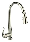 MiKitchen FTHF-02BN Touchless Kitchen Faucet with Sensor Activated Pull Down Sprayer, Brushed Nickel