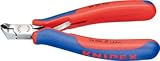 【KNIPEX／クニペックス】　エレクトロニクスエンドカッティングニッパー ［型番:6452-115]